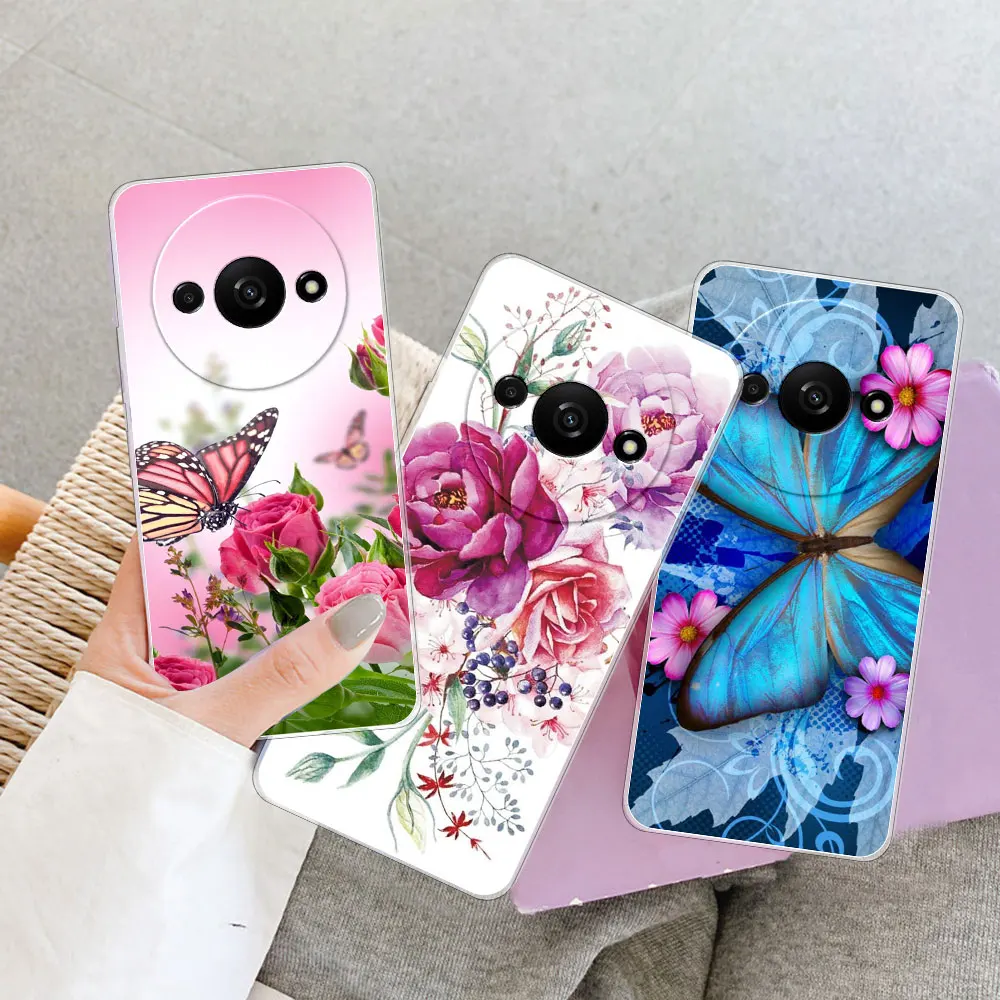 Clear Soft Silicone Shockproof Phone Case