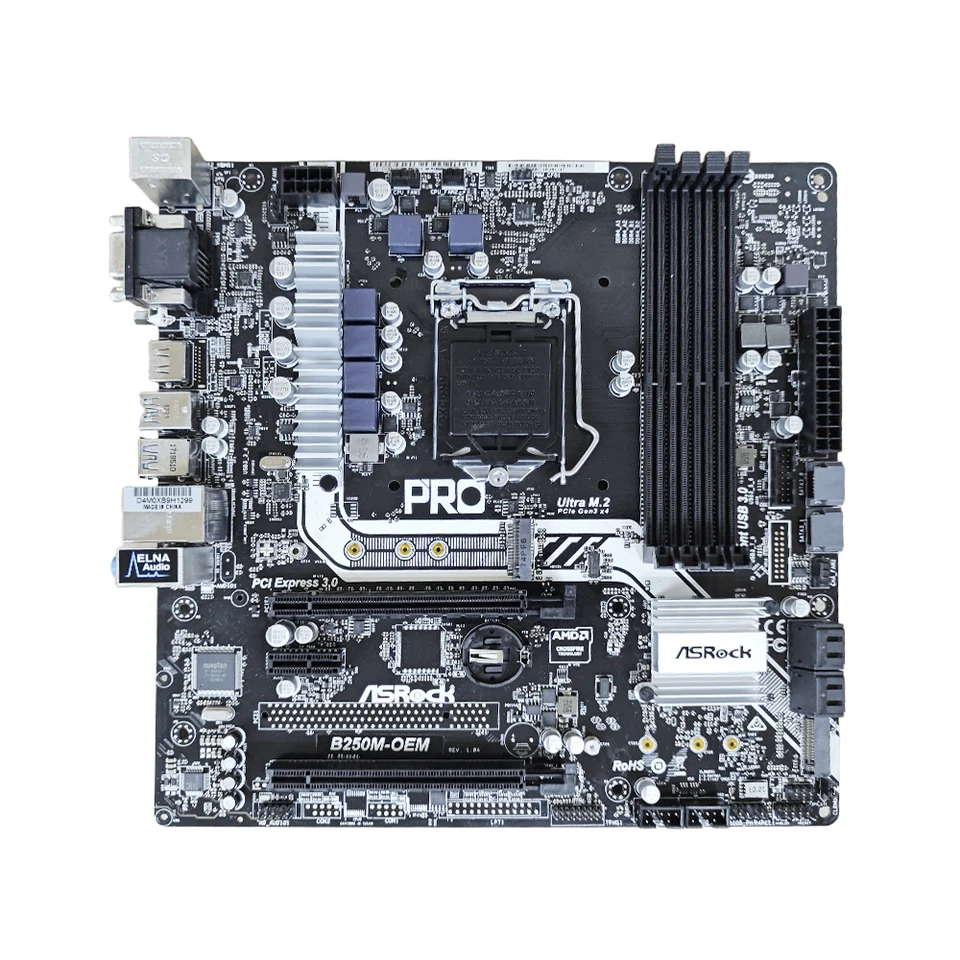マザーボード ASRock B250M-Pro4 + i7-6700 + 32GB(8G*4) ASRock > B250M Pro4