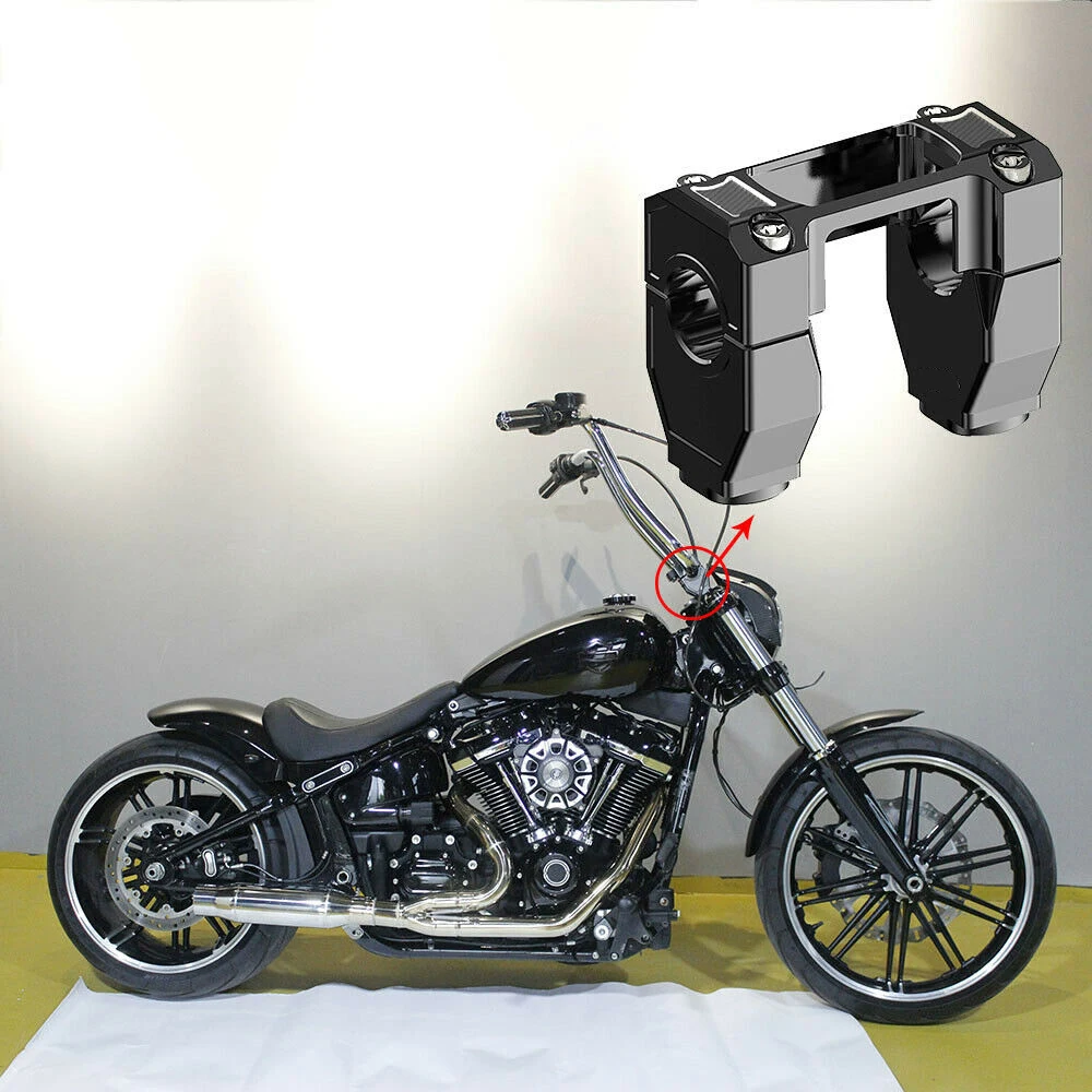 2020 low rider s handlebar risers