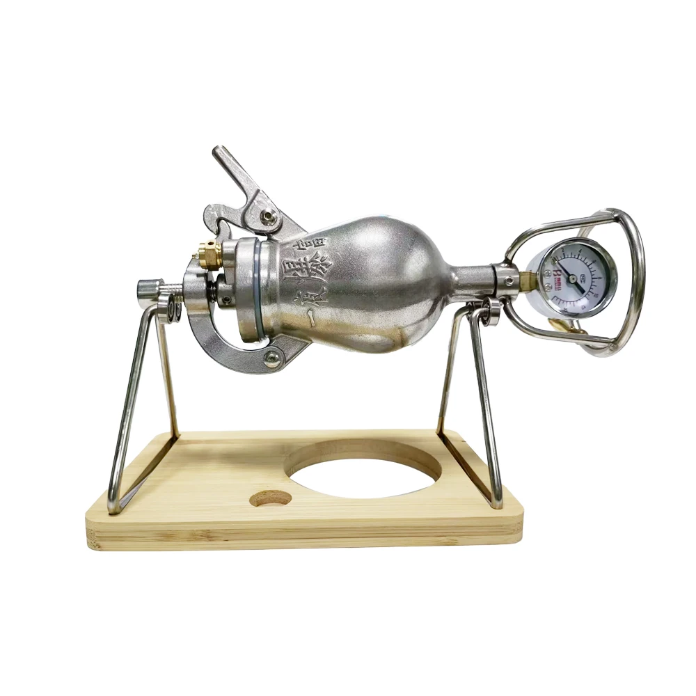 Popcorn Popper 248/230/100ML Stainless Steel Hand Old-fashioned Small Hand-cranked