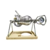248/230/100ML Stainless Steel Hand Popcorn Machine Old-fashioned Small Hand-cranked Popcorn Machine 5