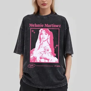 Portals Tour 2023 Melanie Martinez T Shirt Oversized Graphic Tees Unisex Hip Hop Best Accessory for Music Fans Cotton Halloween