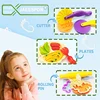 Dough Play Tool for Kids Cartoon Dinosaur Fruit Roller Cutter Scissor Playdough Accessories Plasticine Mould Early Education Toy 5