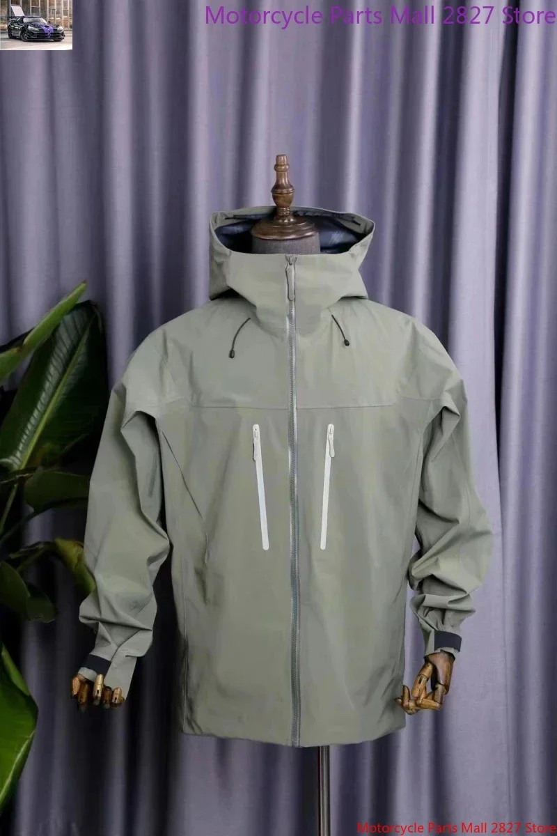 ARC Embroidery Alpha SV 6th Three Layer Mens Womens Camping Coat Outdoor Waterproof Windbreaker Hiking Jackets