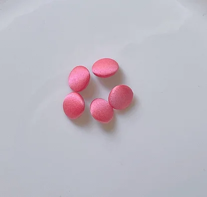 1Set (50PCS Buttons and 50 Buttonhole) Colorful Colors Satin Cloth Button Buttonhole Wedding Dress Back Handmade Diy Accessories 