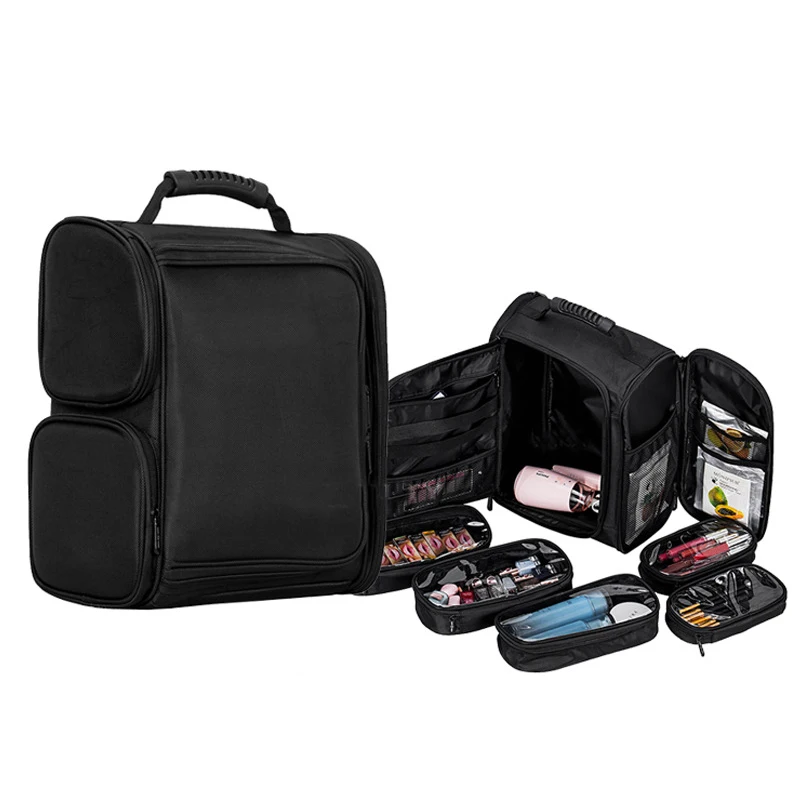 2022 Makeup Backpack Large Capacity Professional Travel Outdoor