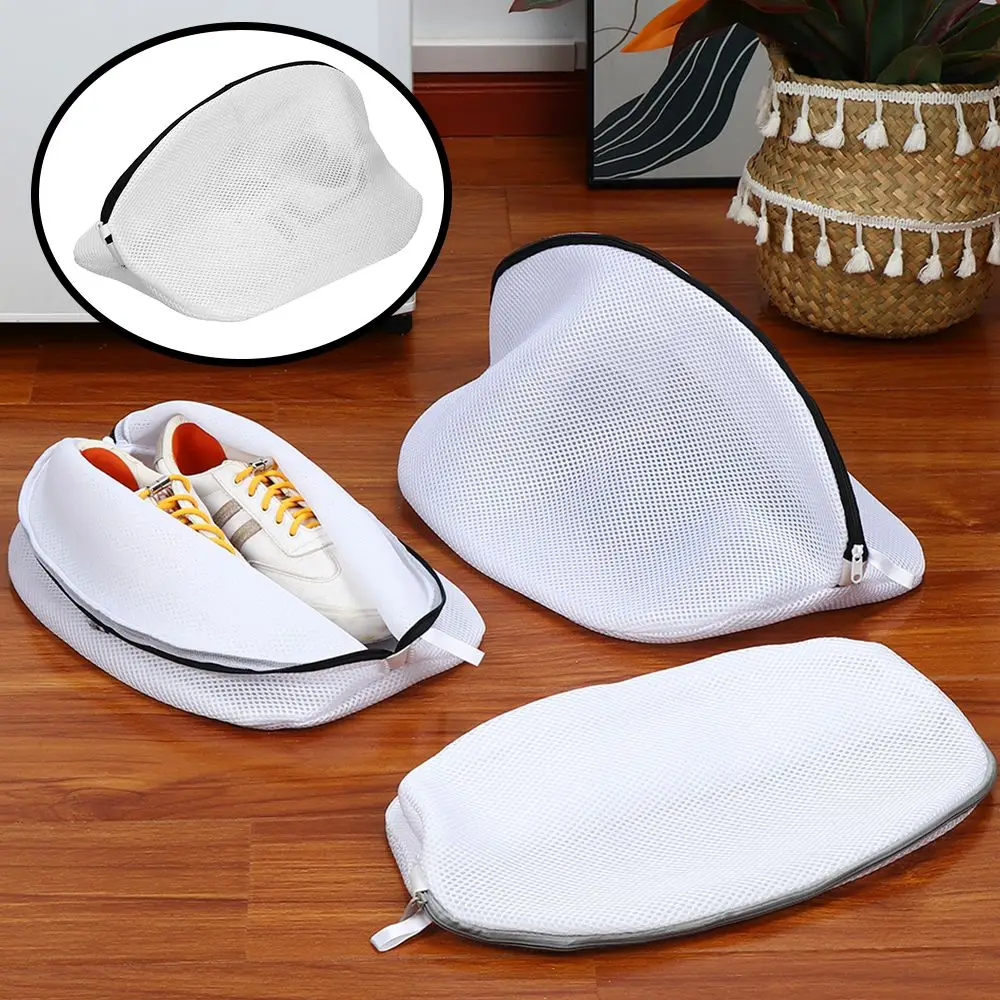 2Pcs Travel Clothes Sock Shoes Clothes Storage Bra Storage Bags Mesh Laundry Bag Washing Machine