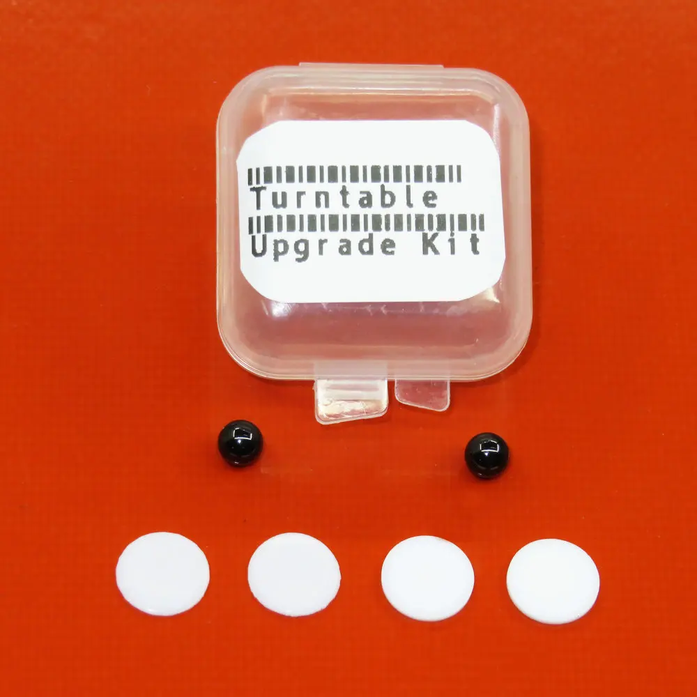 Lenco L75 , L70 , L77 L78 Turntable Ceramic Bearing & Thrust Pad Upgrade Kit