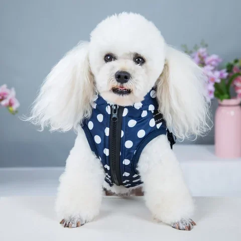 

Polyester Pet Apparel Keep Warm New Christmas Dog Clothes For Small Dogs Cats Jacket Shirt Coat Puppy Dog Costume