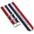 Blue white red