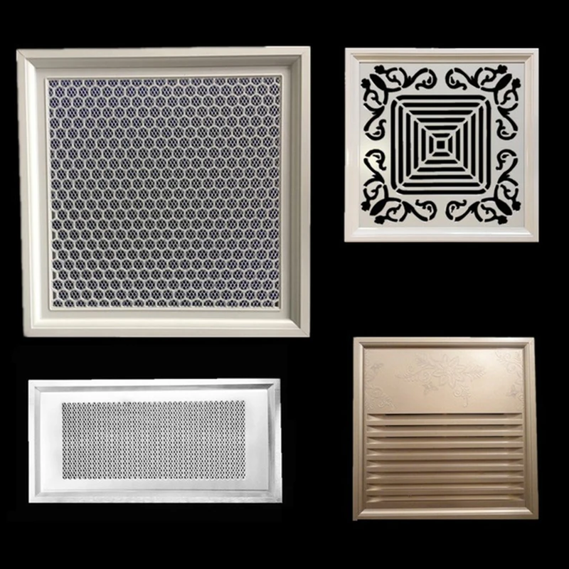 Fancy Wall Ceiling Air Vent Ventilator Grille Vent cover fan Air vent grille Kitchen exhaust hood 30*30cm