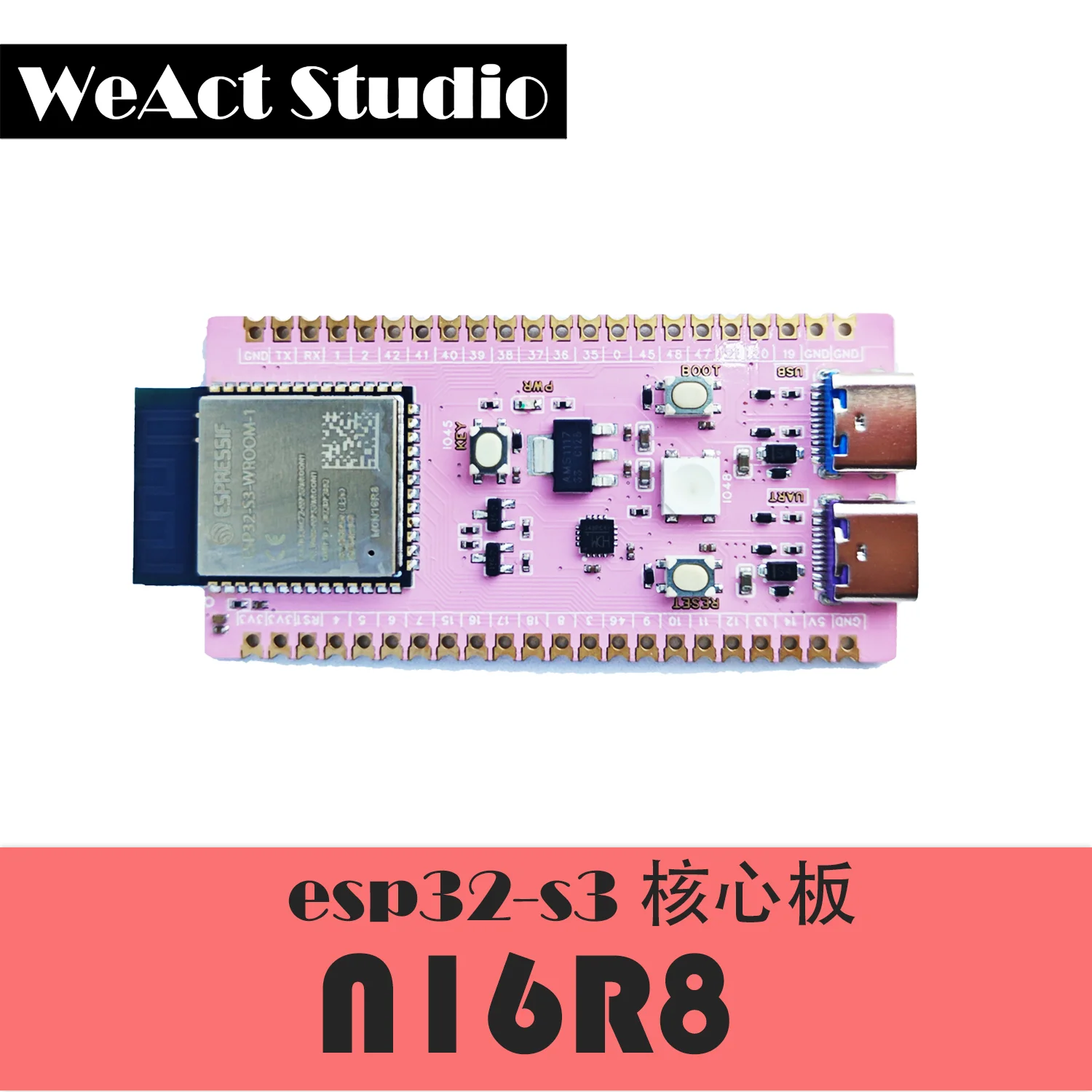 Wi-fi Compatível com Bluetooth Ble 5.0 Mesh Development Board Módulo sem Fio Micropython Esp32-s3-devkitc1 Esp32-s3 - Imagem 5