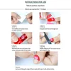 Heallor 53 Colors Nail Polish Stickers Pure Color Strips Waterproof Adhesive Nail Full Sticker Environmental Protection DIY Nai 6