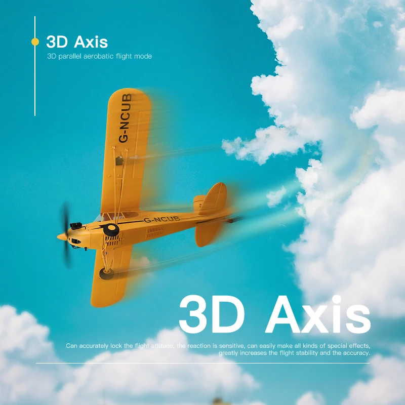 EPP Foam RC Airplane with 3D and 6G Systems for Beginners