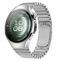 Elegant 22mm Stainless Steel Watch Band Bracelet - Width 22mm Band (Silver)