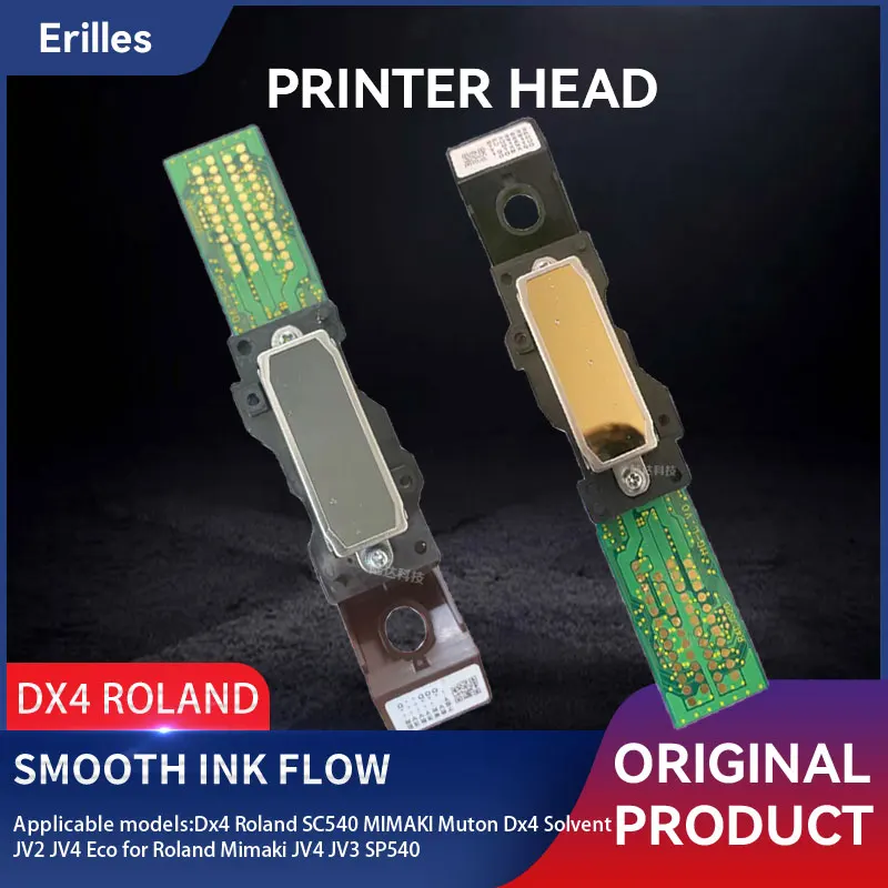 

Головка принтера для Dx4 Roland SC540 MIMAKI Muton Dx4 растворимая Печатная головка JV2 JV4 Eco для Roland Mimaki JV4 JV3 SP540