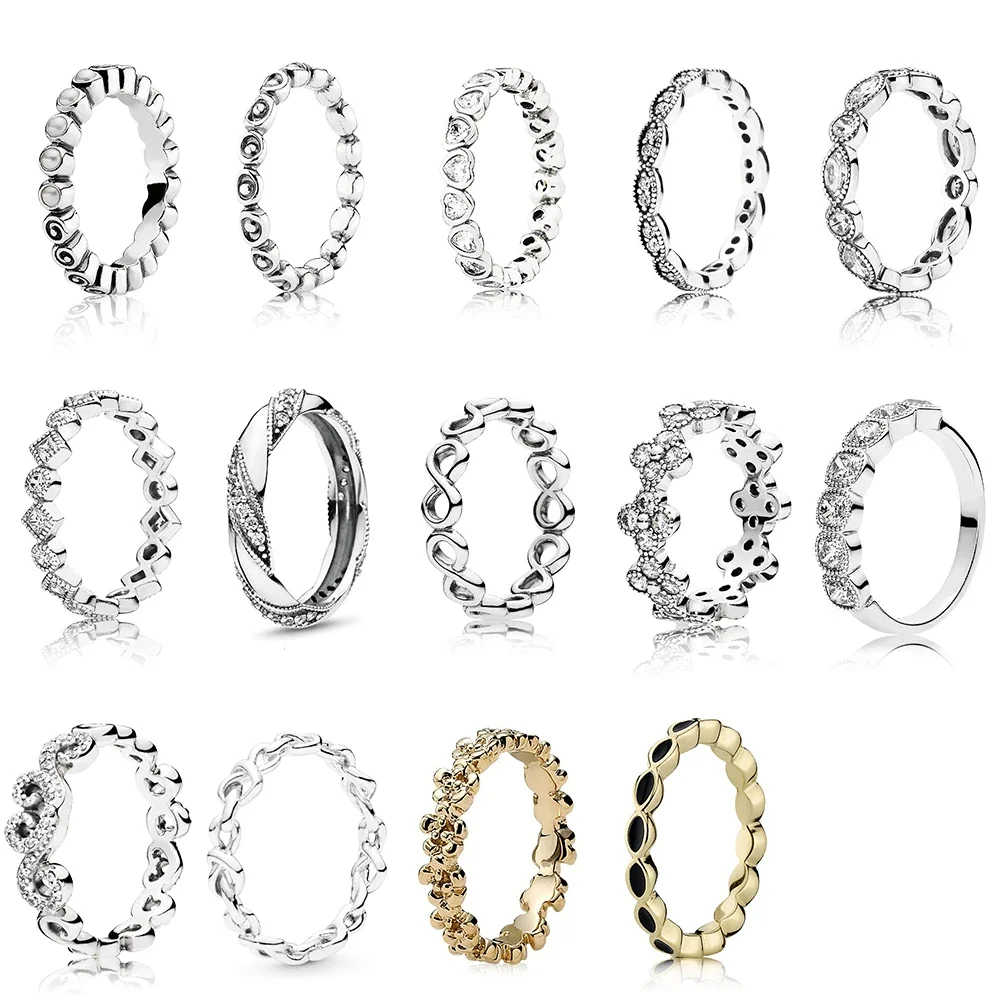 

Классическое черное эмалированное кольцо S925 с завитками и белым жемчугом, украшенное кругами, листьями сердца, элегантное кольцо с маркизом