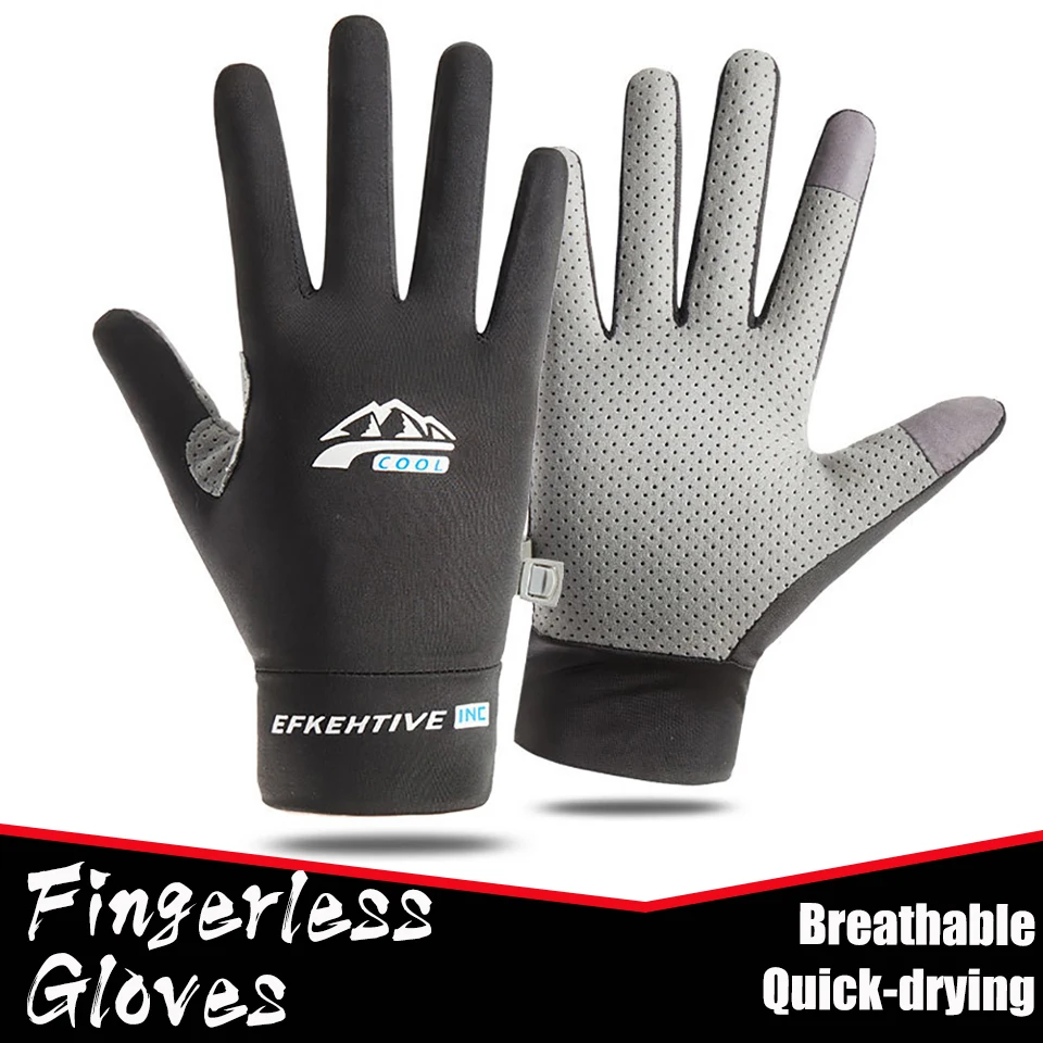 Fingerless Sun Protection Gloves Fingerless Gloves Fishing