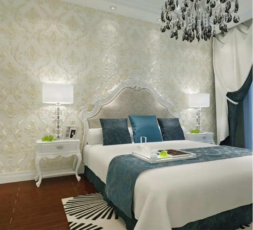 European Wallpaper Store VLIESOVÁ TAPETA DAMAŠKOVÝ STYL Barva W77035