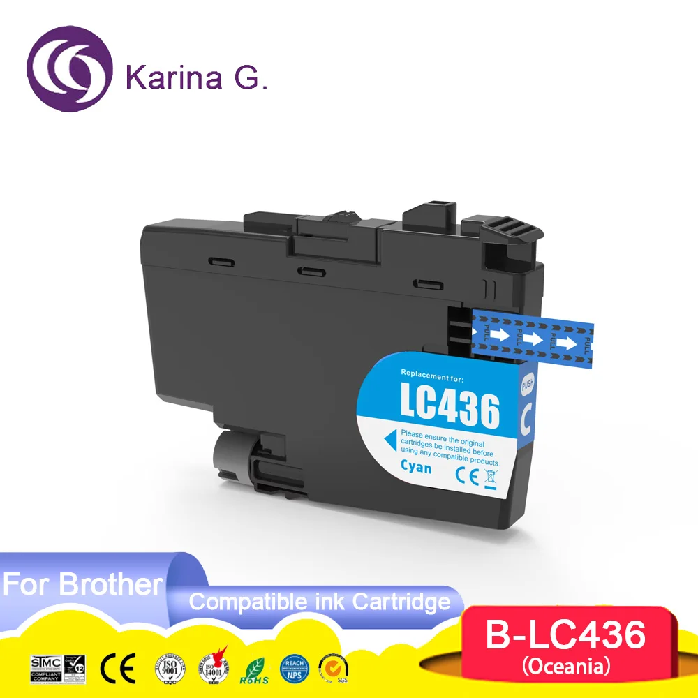 LC436 LC 436 Compatible Ink Cartridge For MFC-J4340DW/J4440DW/J4540DW/J5855DW/J
