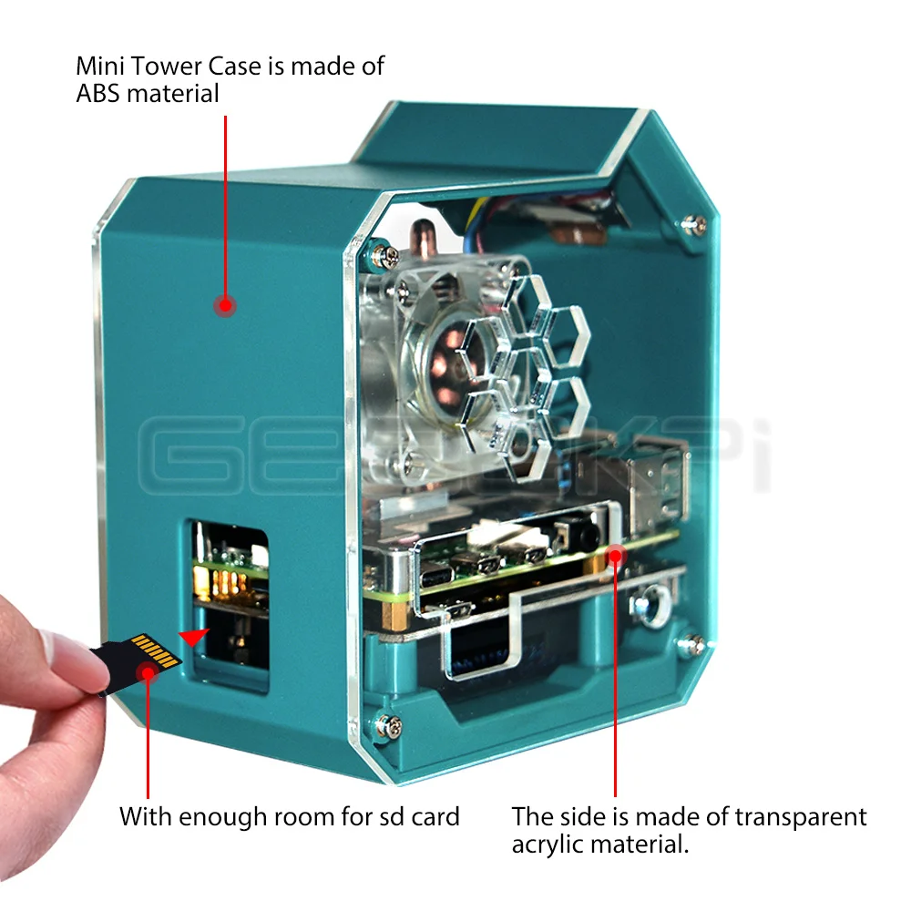 ups mais módulo kit caso para raspberry pi 4b