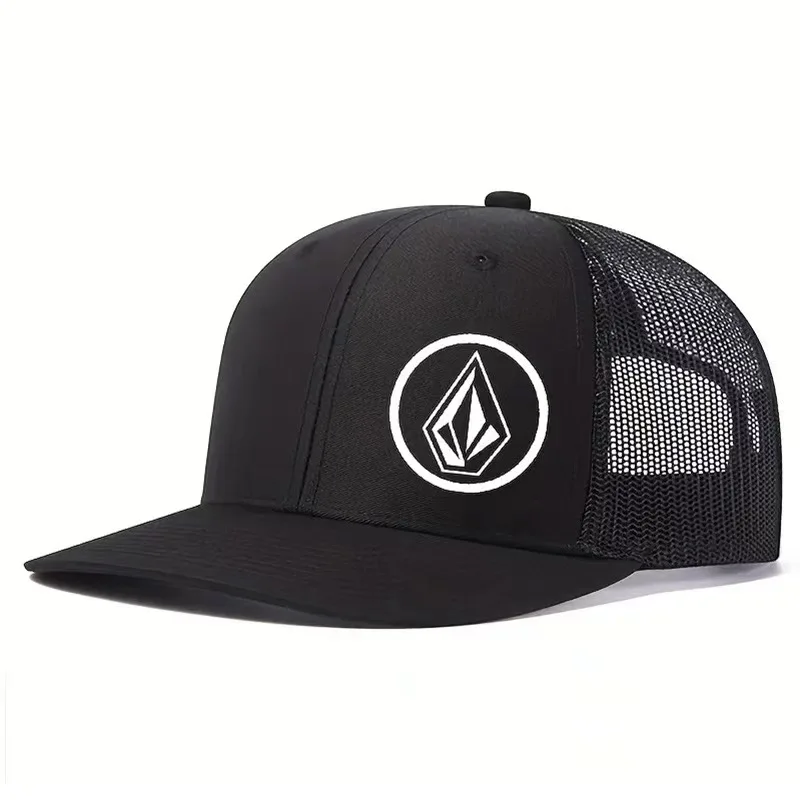 Heißer Verkauf Unisex Kappe Leichte Gebogene Krempe Stil Trucker Hut Männer & Frauen Casual Outdoor Atmungsaktive Sommer Kappe – Detail 8