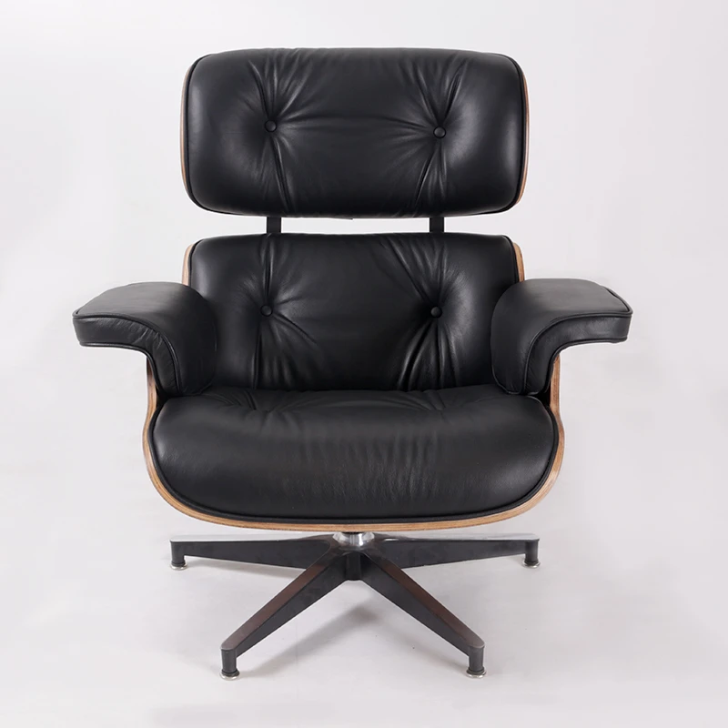 Walnut+wood+eames+lounge+leisure+chair (2)