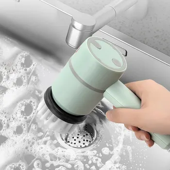 USB Rechargeable Electric Rotary Scrubber 2