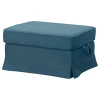 EKTORP Footstool cover Anti-slip Solid Color Slipcover Protective cover for Living Room 1