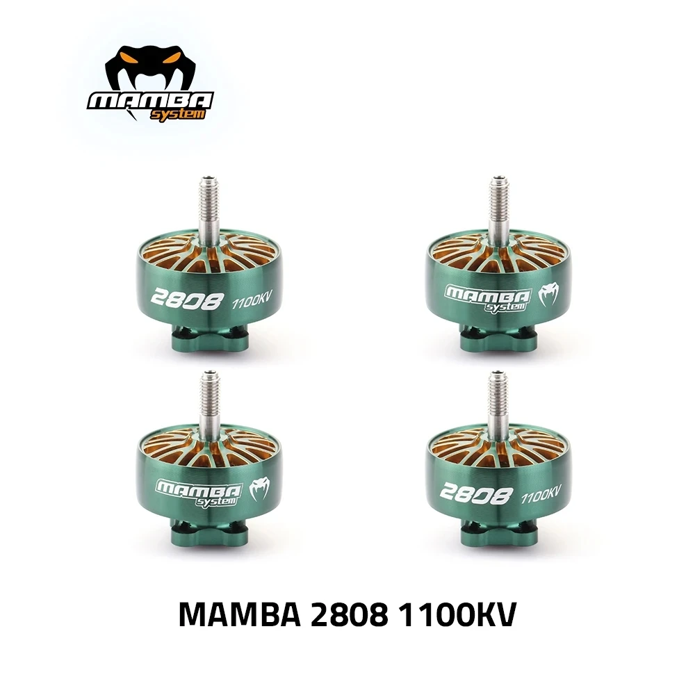 

Гоночный бесщеточный двигатель MAMBA TOKA 2808 1100KV для Roma F7, 4 шт.