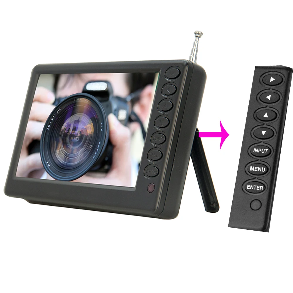 Leadstar Polegada Isdb t Portátil Mini tv Digital com Segmento Completo fm Atv Reprodução Usb Bateria Construída Bolso tv Assista Qualquer Onde d5 - Image 6