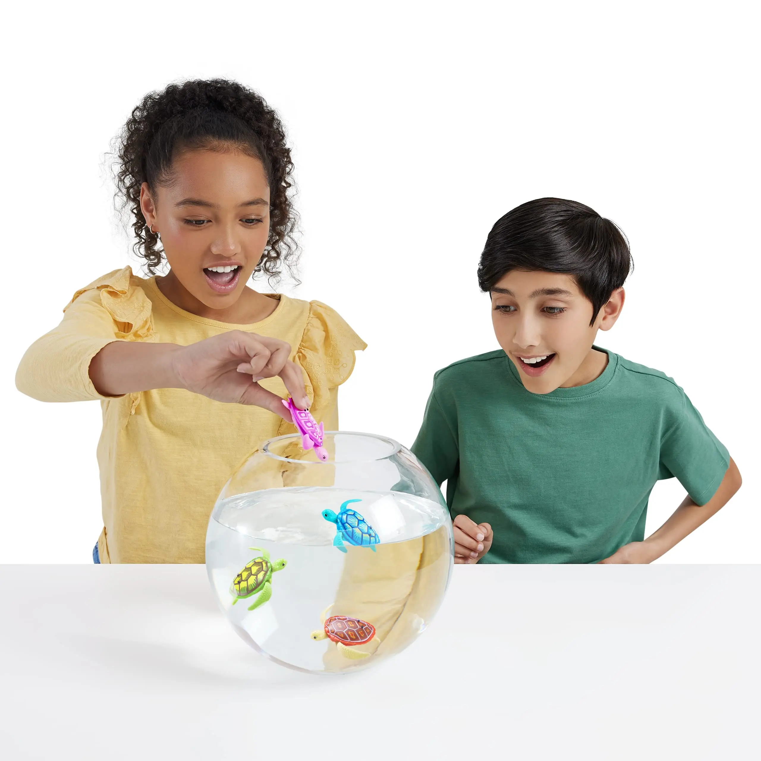 Robo Alive Robo Turtle Robotic Swimming Turtle Water Activated Comes with Batteries Kids Toys Electronic Toys Electronic Pets 3
