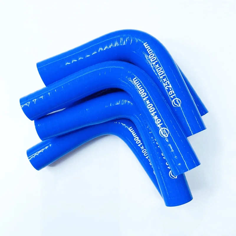 Durable Silicone Right-Angle Elbow Hose for Radiators, Heaters, and Water Pipes