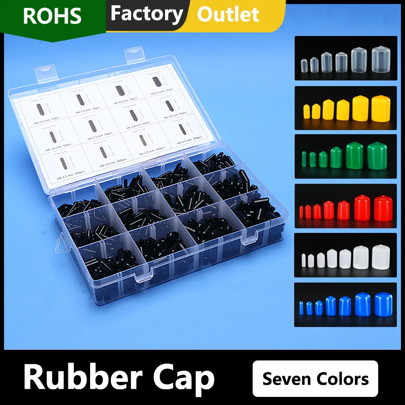 Boxed Multi-Color Smart Cover Screw Sealing Cap with Protective Silicone Sleeve