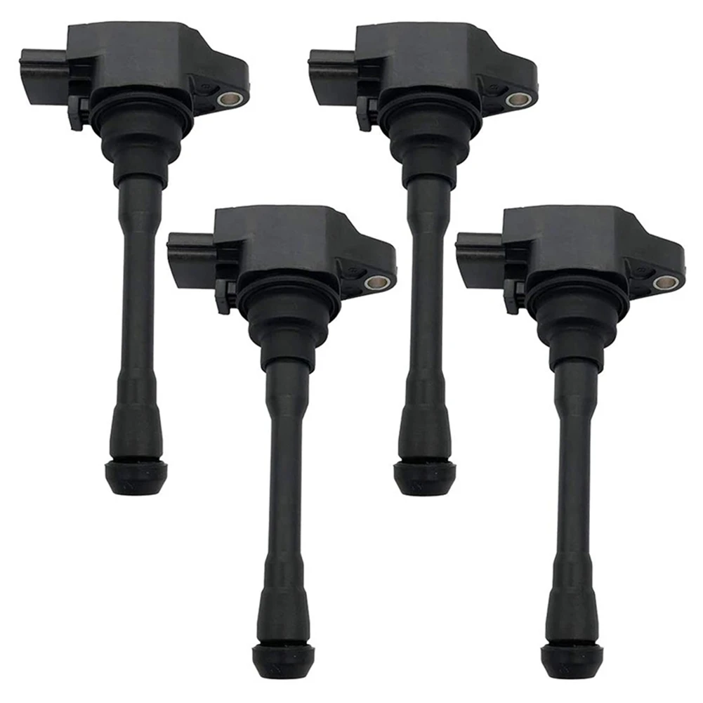 

4PCS Ignition Coils for Infiniti Q70 NIS-SAN JUKE MICRA IV NOTE QASHQAI X-TRAIL for RENAULT 1.6L 2.0L 2.5L 22448-1KT0A