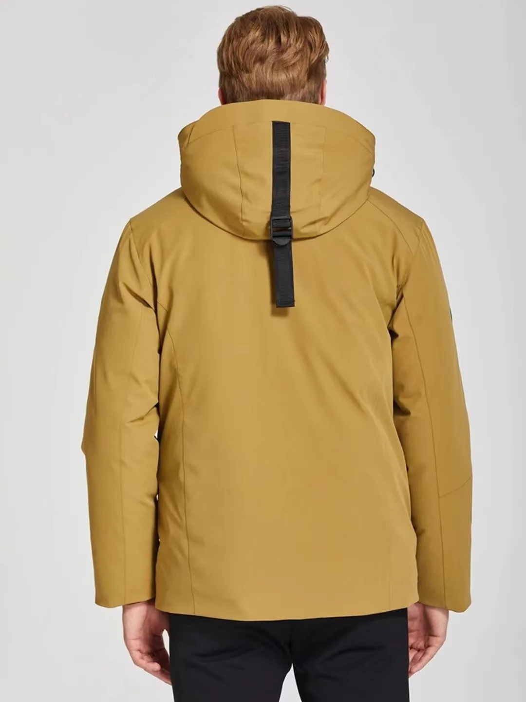 Winter extreme cold thickened super thick hooded down jacket men's outdoor jacket windproof waterproof down