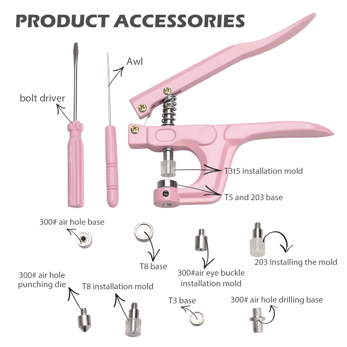 Snap Fastener Tool Kit 3