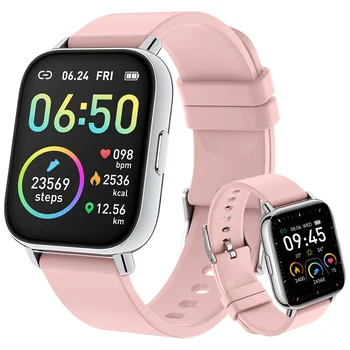 Jxrev Smart Watch, Fitness Tracker Watch for Men Women, 1.69'' Touch Smartwatch Fitness Watch with Ultra Thin Watch. 1