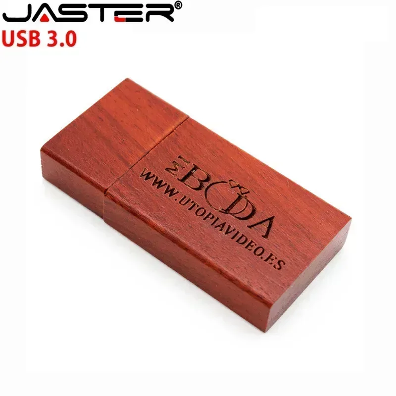 USB 3.0 Wooden Flash Drive Pendrive Memory Stick 4GB 8GB 16GB 32GB 64GB U Disk Wedding Gift JASTER usb flash drive flash drive