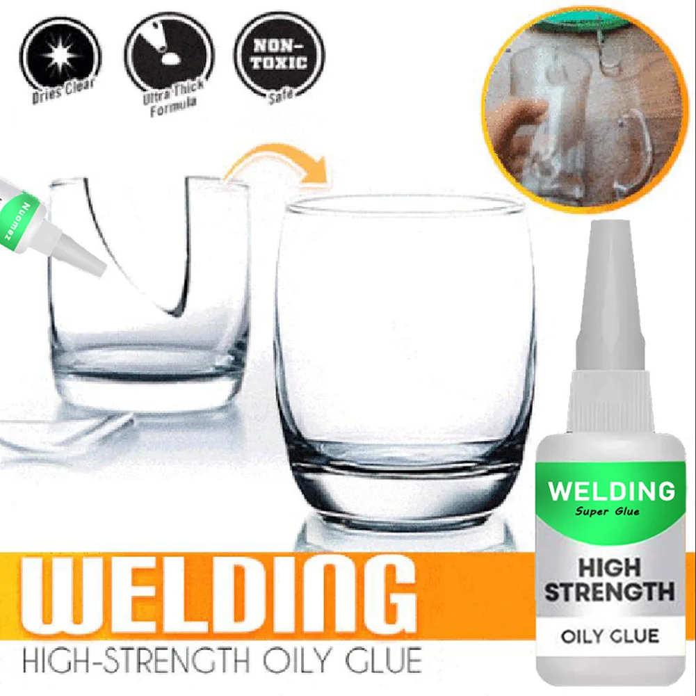 Glass Glue, 30g Clear Waterproof Acrylic Glue, Glass to Glass Glue for Bonding Glass.Instant Super Glue for Glass,Acrylic,Glasses,Crystal,DIY Craft