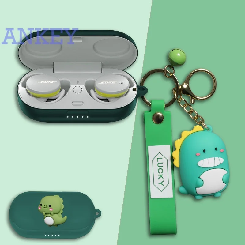 Per Bose Sport Earbuds Custodia Protettiva Cute Cartoon Cover Bluetooth Auricolare Shell Accessori Tws Headphone Portable