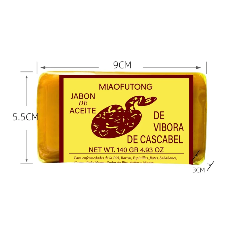Rattlesnake Oil Soap Moisturizes And Eases Sensitive Skin Cleansing Bath With Hand-made Cold Soap