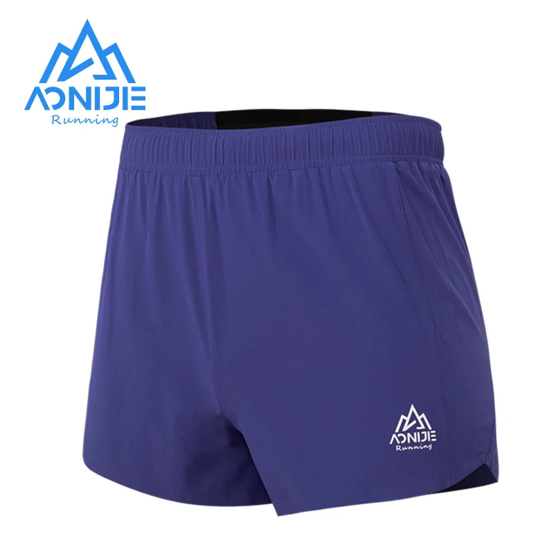 AONIJIE FW5162 Women Female Outdoor Sports Solid Color Shorts Elastic Band External Hot Pants For Running Gym Daily Marathon