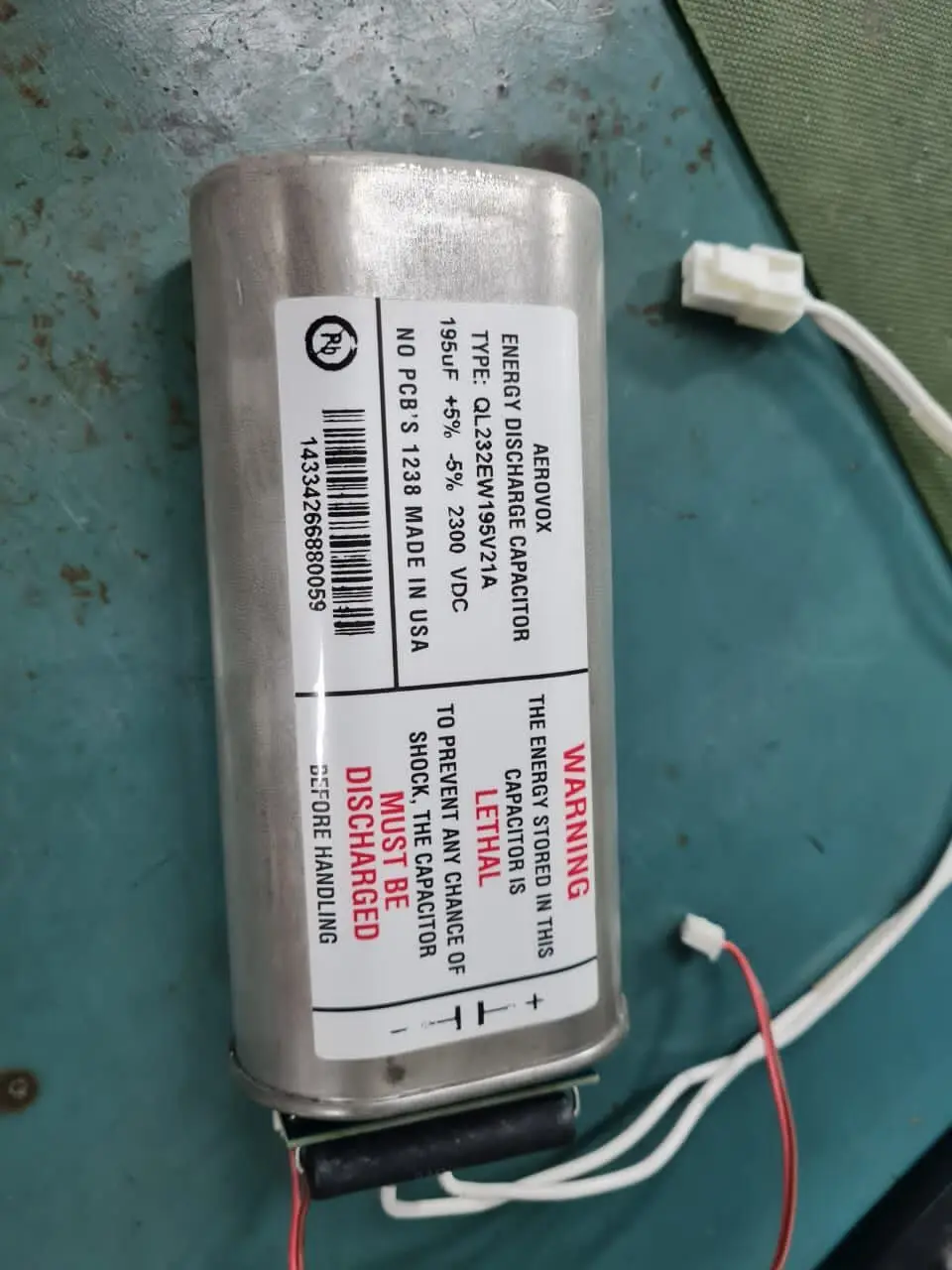 

Конденсатор AEROVOX QL232EW195V21A 195 мкФ В постоянного тока