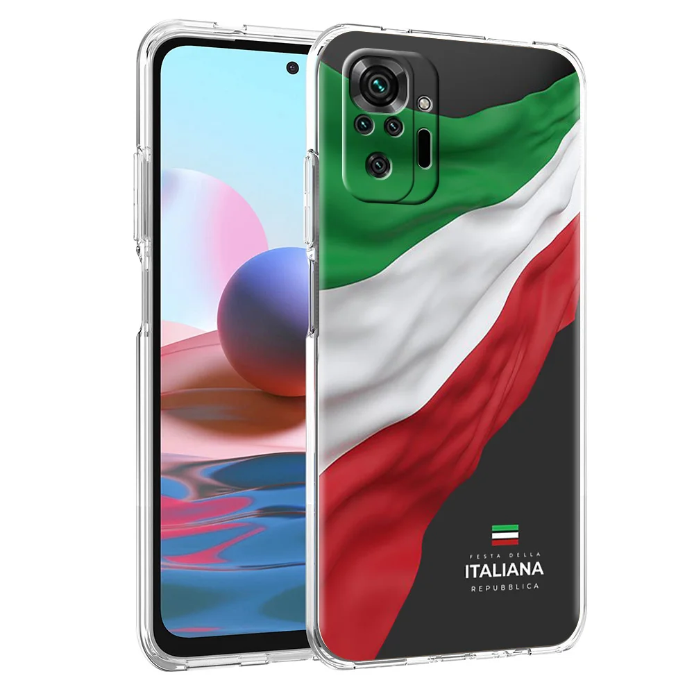 Italian Flag Soft TPU Phone Case