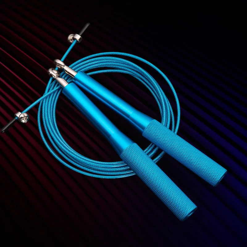 3 Meters Fitness Jump Rope Excercise Workout Light Bearing Skipping Ropes Metal Speed Gym Training Adults Child Equipment