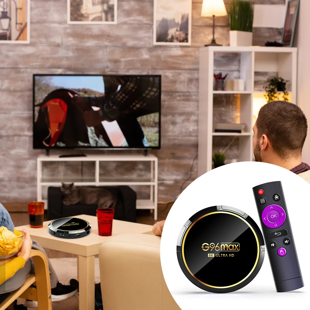 Round-Shaped TV Box With Androids 13 Multifunctional Medias Player For Android-System new android system otdr
