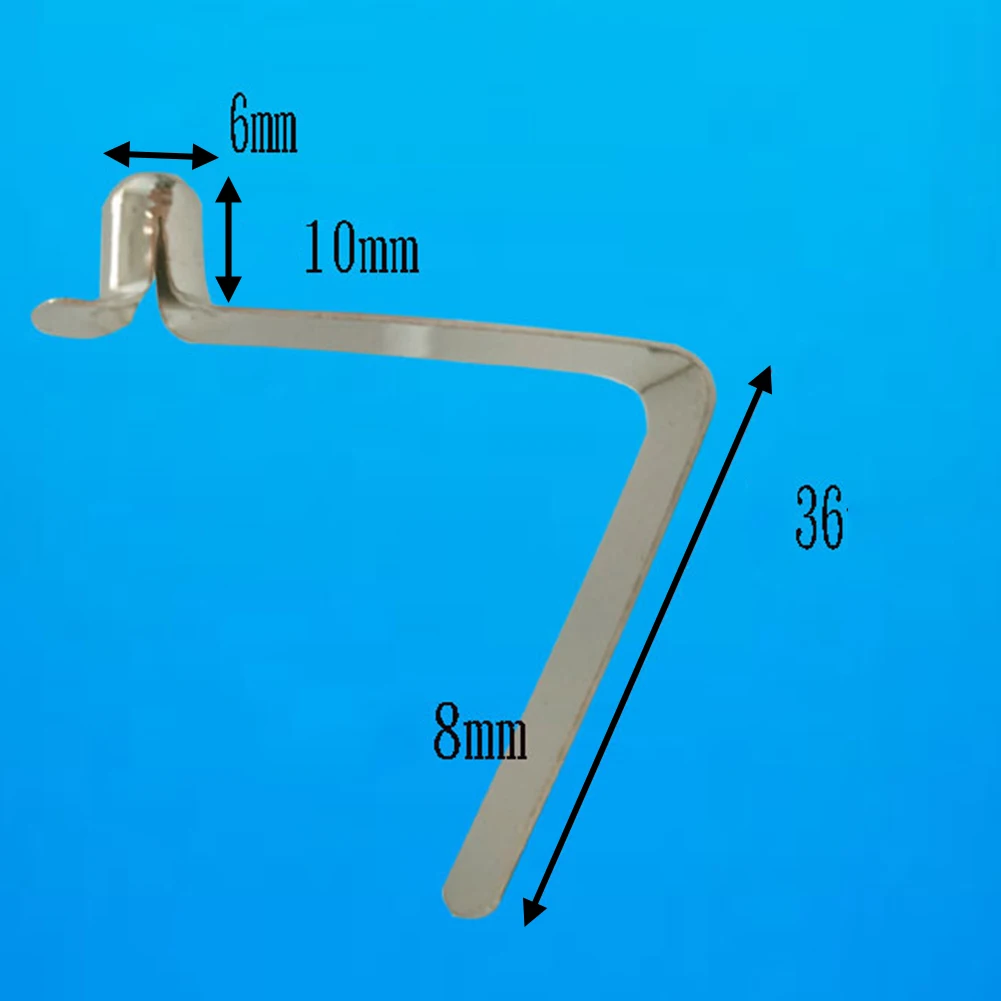 Description Picture 2 of item10pcs Spring Clips Locking Tube Pin Push Clip For Tent Pole Kayak Paddle 6mm For Secure Tent Pole Paddle Board Camping Accessory