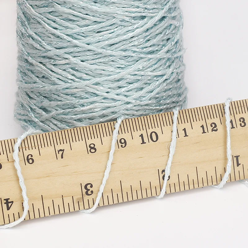 100g/ball Sequin Yarn Hand Knitting Threads Shiny Sequins Diy Lace Crochet Thread Wholesale Dropshipping Needlework 3