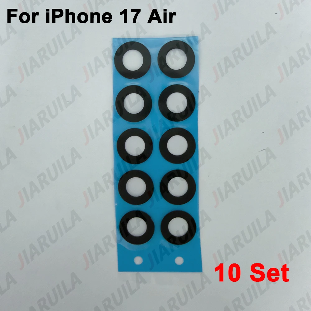 Premium Back Camera Glass Lens Replacement with Repair Tool Kit – 10 Pack